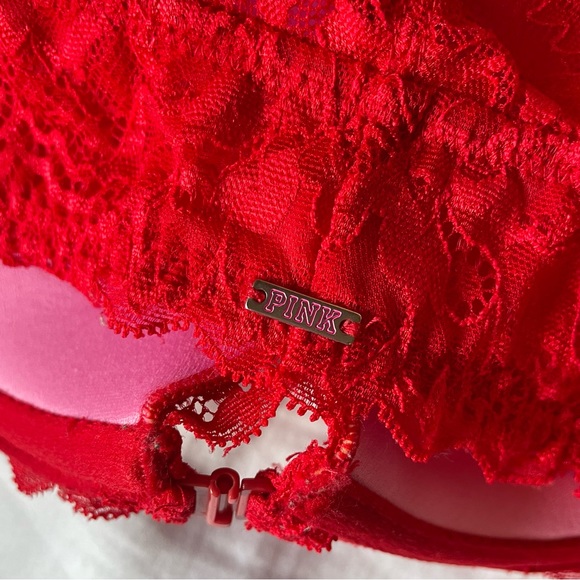 PINK Front Clasp Push-up Bra - Picture 4 of 7